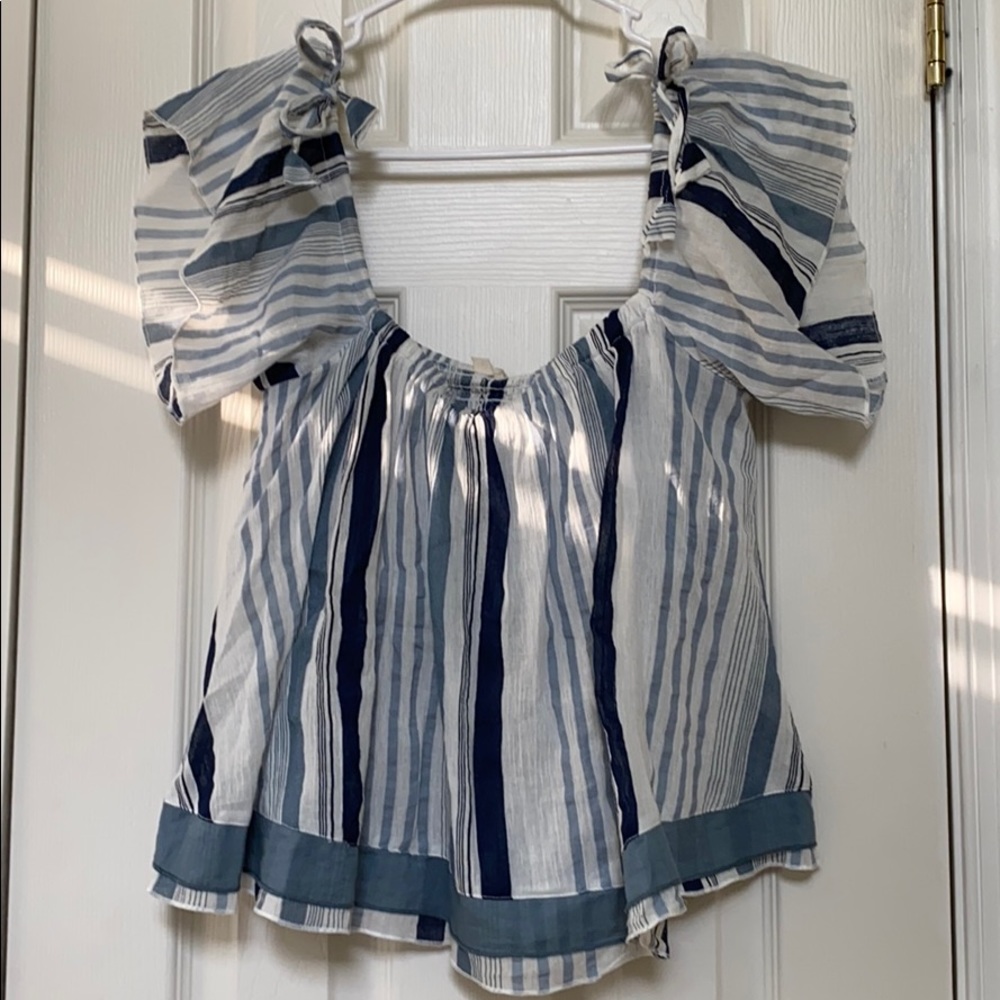 Off the shoulder crop top